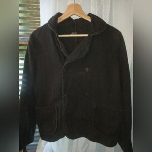 APC cotton/linen chore coat